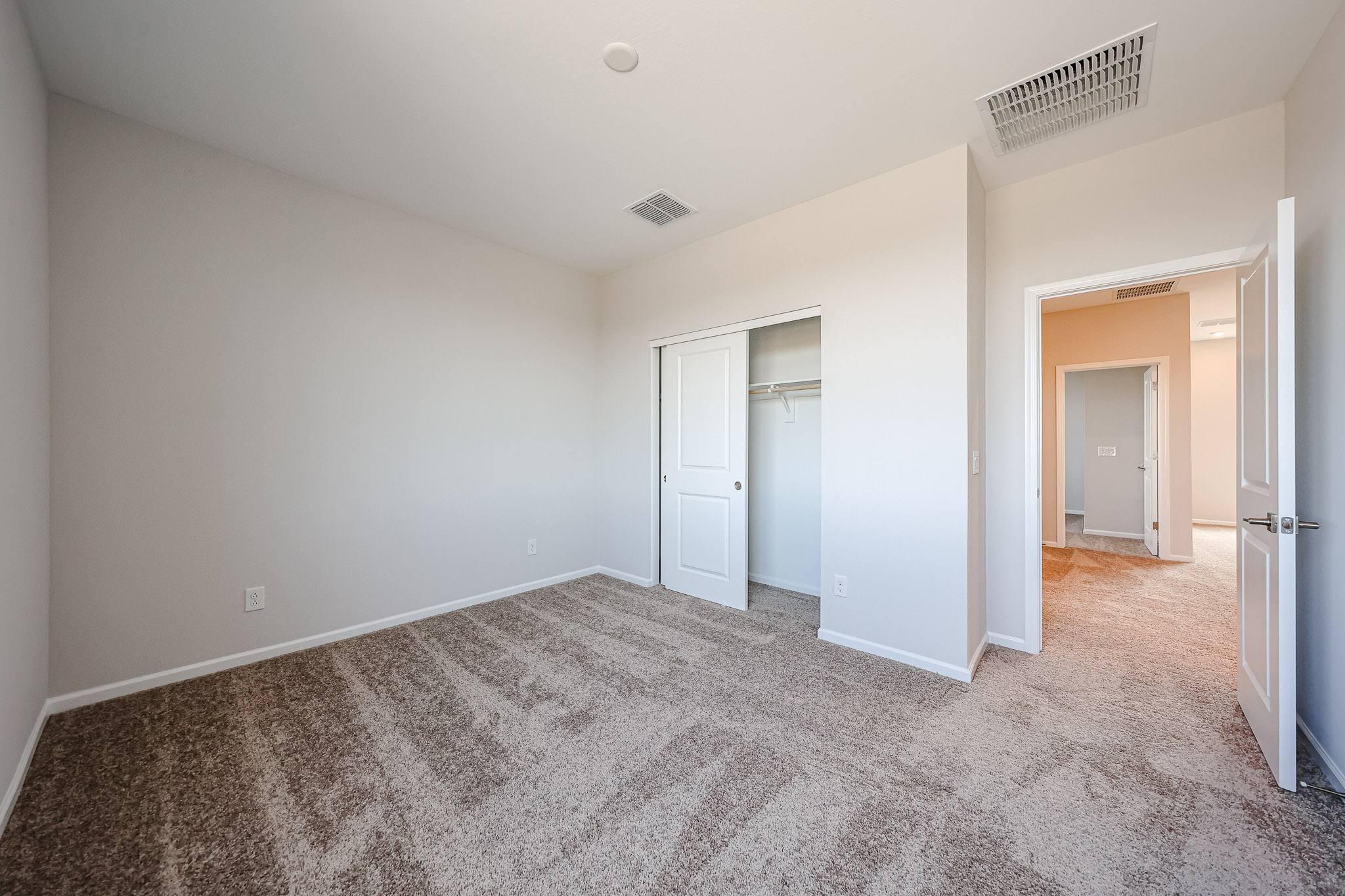 A room with white walls.