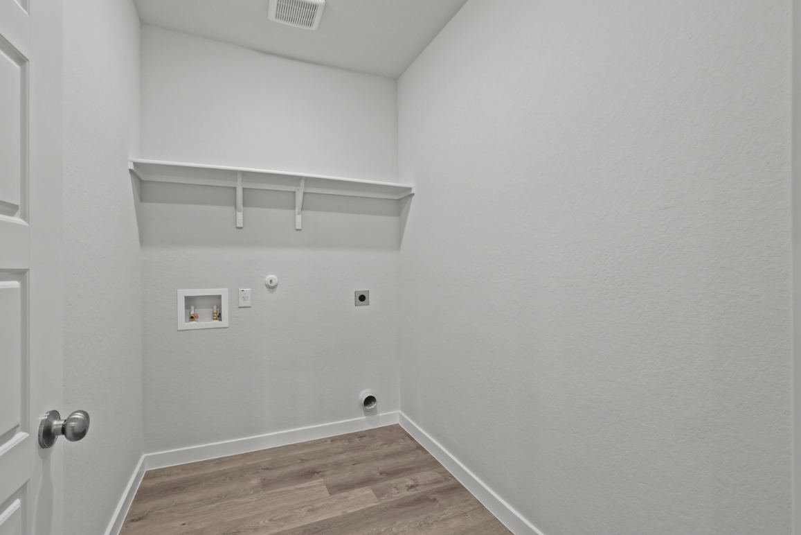 A room with white walls.