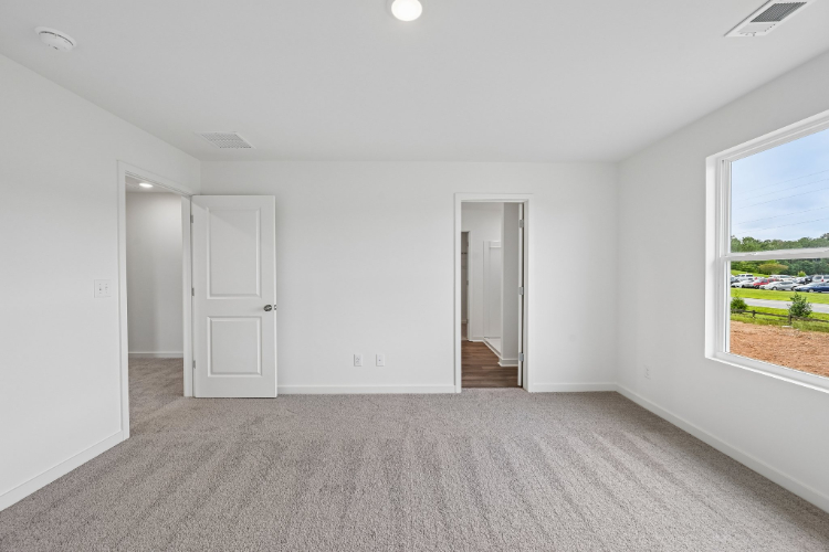 A room with white walls.